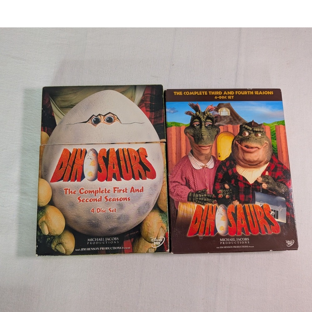 Disney Dinosaurs DVD Complete Series Seasons 1-4 Jim Henson NTSC 8-Disc Set